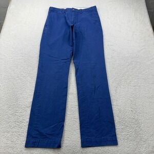 Polo Ralph Lauren Mens Slim Fit Chino Pants Blue Size 32x34